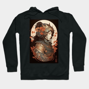 Chinese Warrior Woman Hoodie